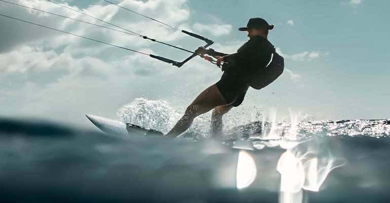 Kitesurfer